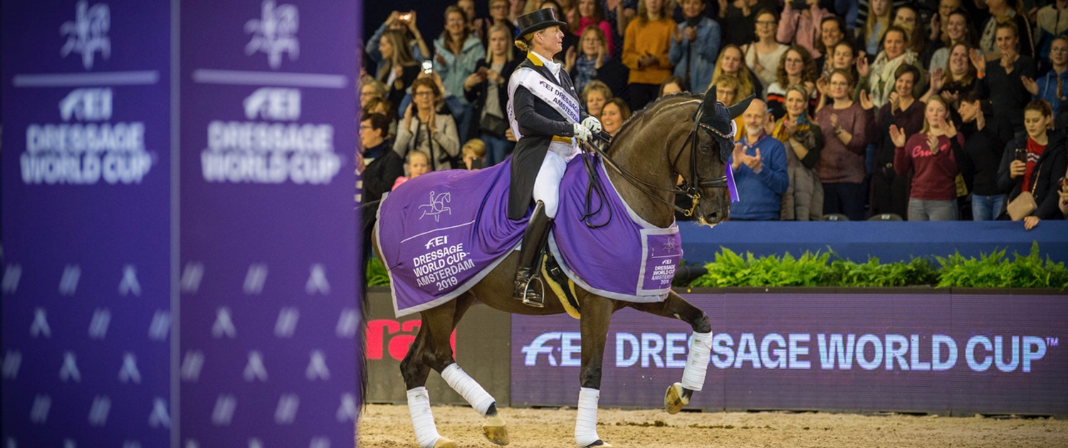 Isabell Werth - Weihegold FRHFreestyleJumping Amsterdam