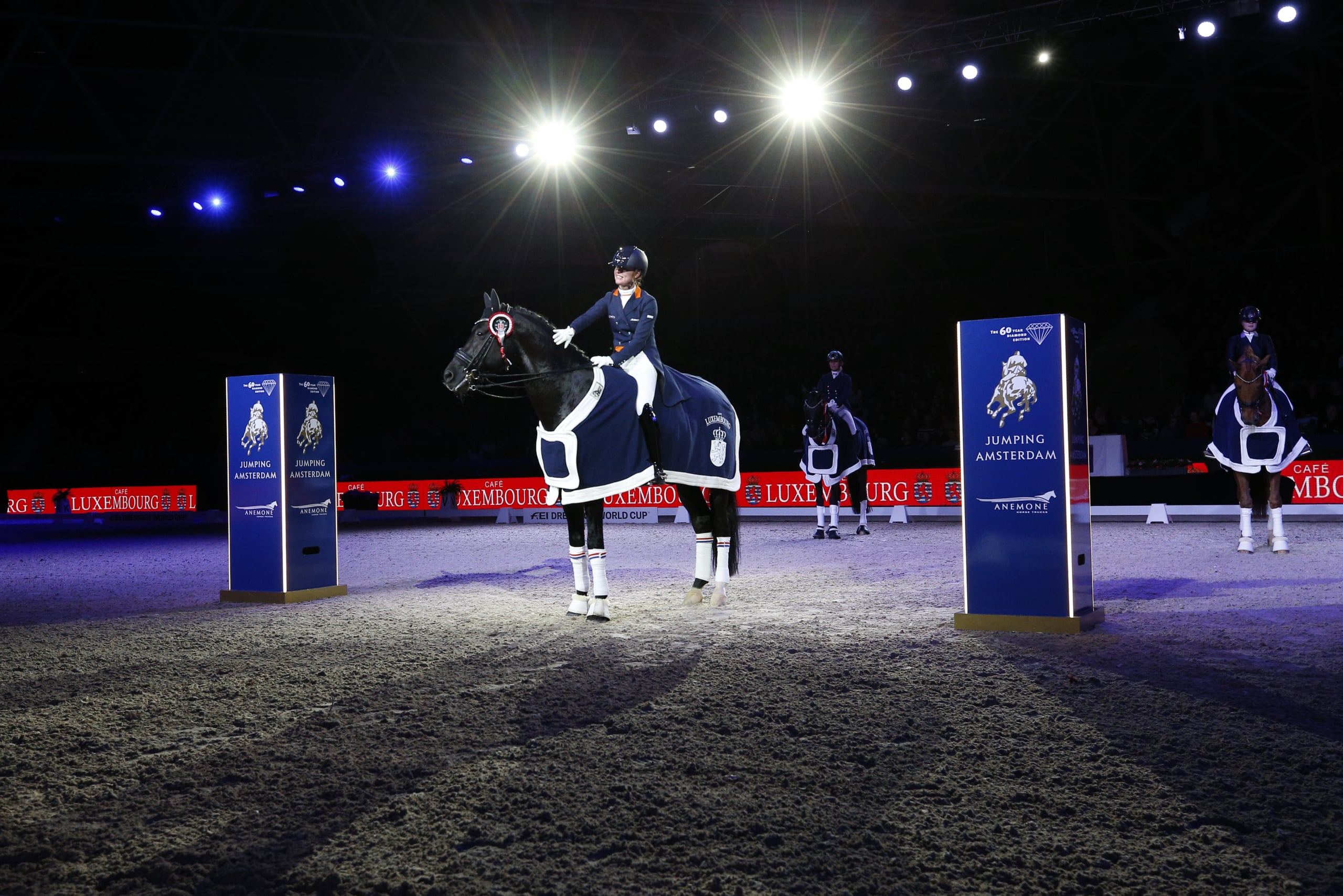 Competitors Jumping Amsterdam