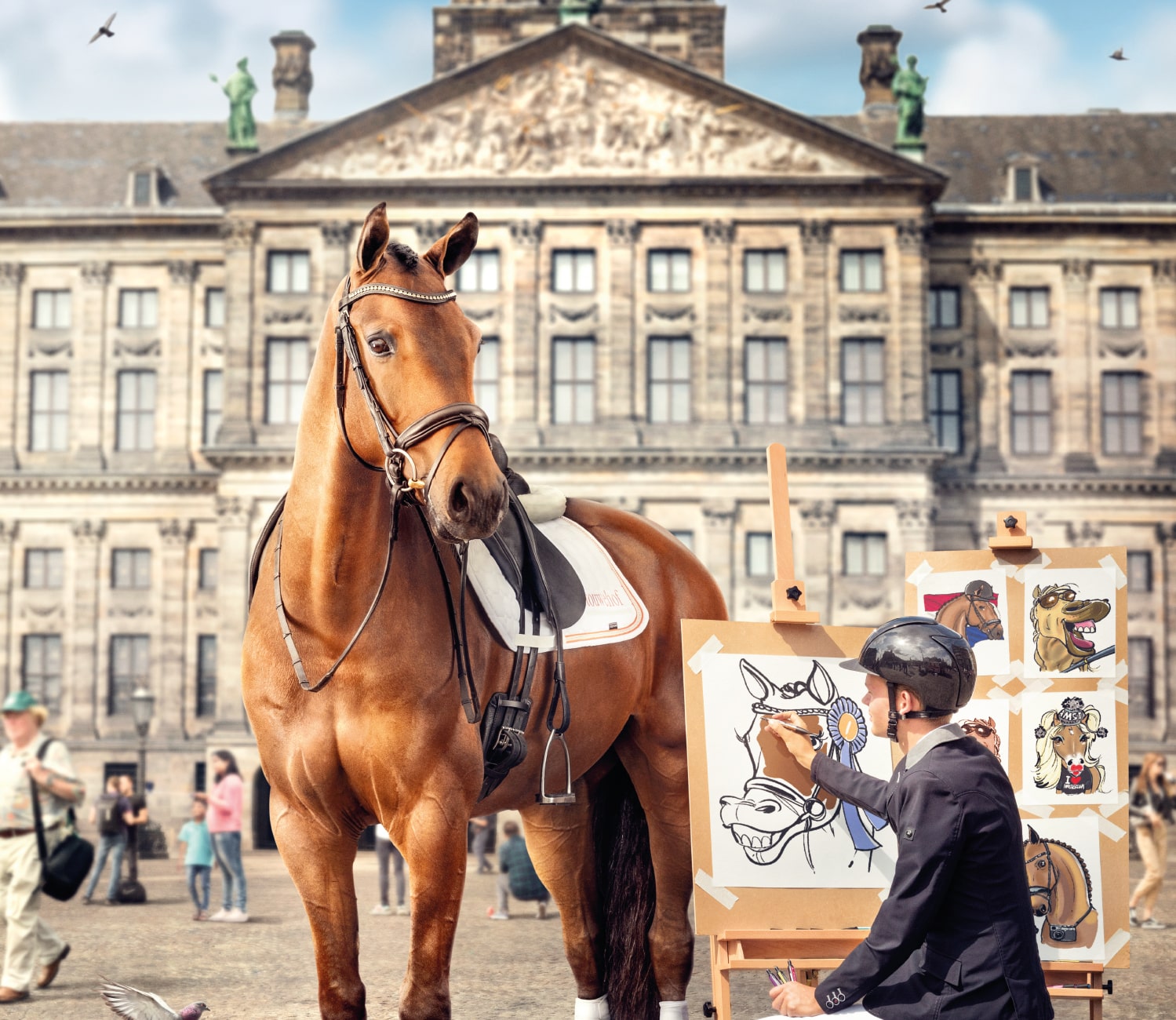 Jumping Amsterdam Equestrian show