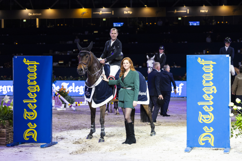 Siebe Kramer met Mayflower of Zsa Zsa op Jumping Amsterdam 2026© DigiShots